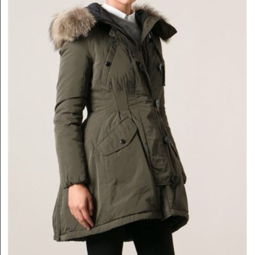 Arrious' Parka Moncler XS Military green worn twice